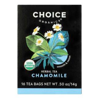 Choice Organics Tea - Chamomile (16 tea bags)