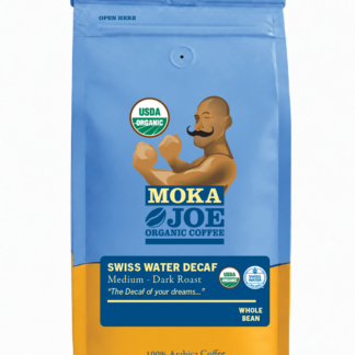 Moka Joe Coffee - Medium, DECAF, Ground, 12 oz.