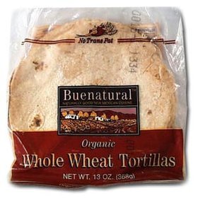 Tortillas, Whole Wheat, 8-in. 6/pk FROZEN