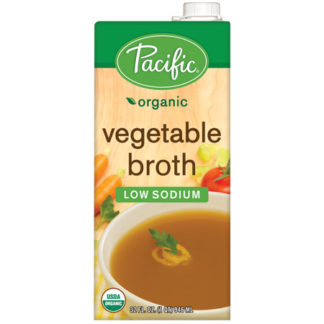 Broth, Vegetable, Low Sodium, 32 oz.