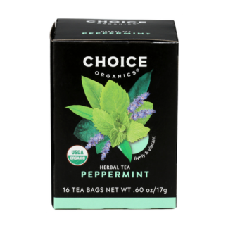 Choice Organics Tea - Peppermint (16 tea bags)