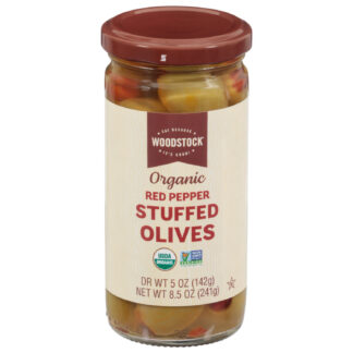 Olives, Red Pepper Stuffed
