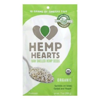 Hemp Seed Hearts, Shelled, 12 oz