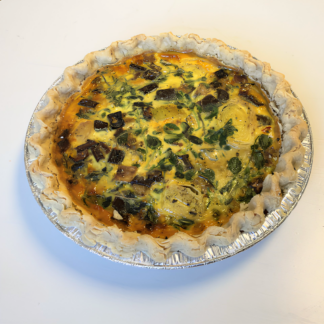 Gluten Free Quiche, Market Veggie