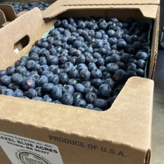 Berries, Blueberries, Local - Half Flat