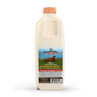Grace Harbor Farms Whole Milk - Half Gallon - 64oz