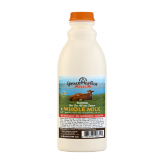 Grace Harbor Farms - Whole Milk - Quart - 32oz