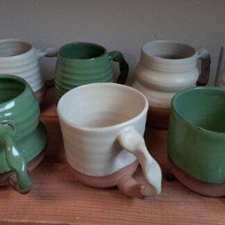 Handmade Ceramic Mug - Unique Shapes