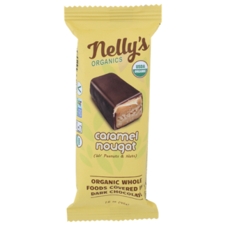 Nelly's Organic, Chocolate Caramel Nougat,