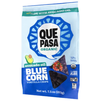 Tortilla Chips, Blue Corn - Que Pasa