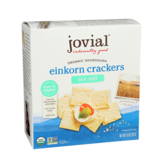 Crackers, Sourdough Einkorn with Sea Salt