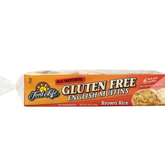 English Muffins - Gluten Free- Brown Rice - Frozen