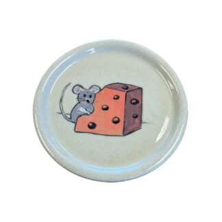 Handmade Pottery, Cheese Ball Platter