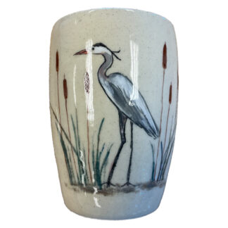 Handmade Pottery, Scenic Vase