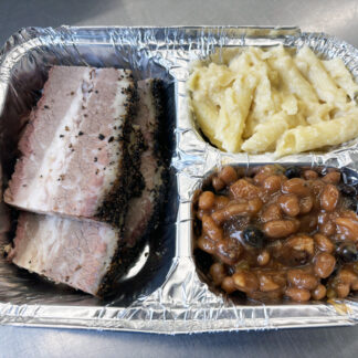 TV Dinner - Brisket, Mac & Cheese, Pit Beans