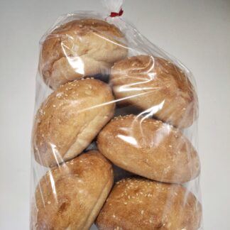 Fresh Burger Buns, Wheat (6 pack) ~ Local