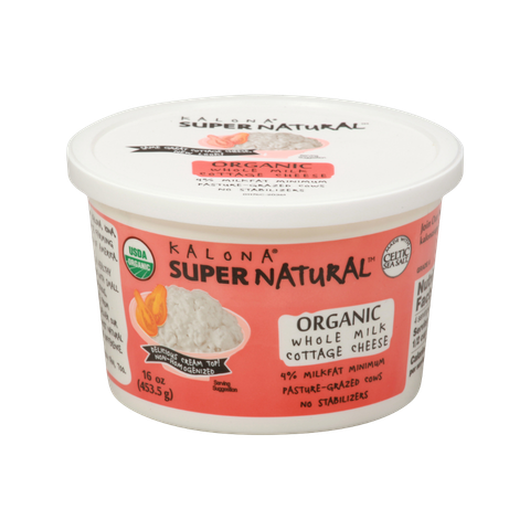Kalona Cottage Cheese, Whole Milk - 16 oz