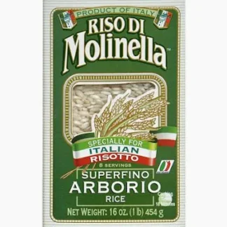 Rice, Arborio Superfine (Riso di Molinella) - 16 oz