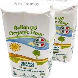 Flour, Italian 00, Organic Safer Gluten - Molino Grassi,  2.2lb