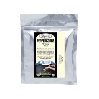 Spices, Whole Black Peppercorns- Azure Market Organics