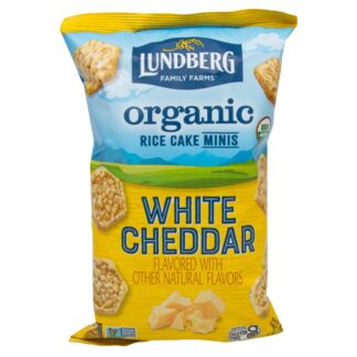 Rice Cakes, Mini White Cheddar - Lundberg