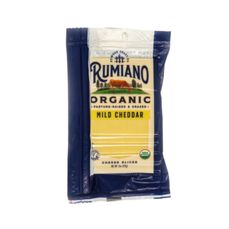 Cheese, Sliced Mild Cheddar - Rumiano