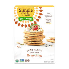 Crackers, Everything - Gluten Free - Simple Mills