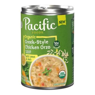 Soup, Greek-Style Chicken Orzo