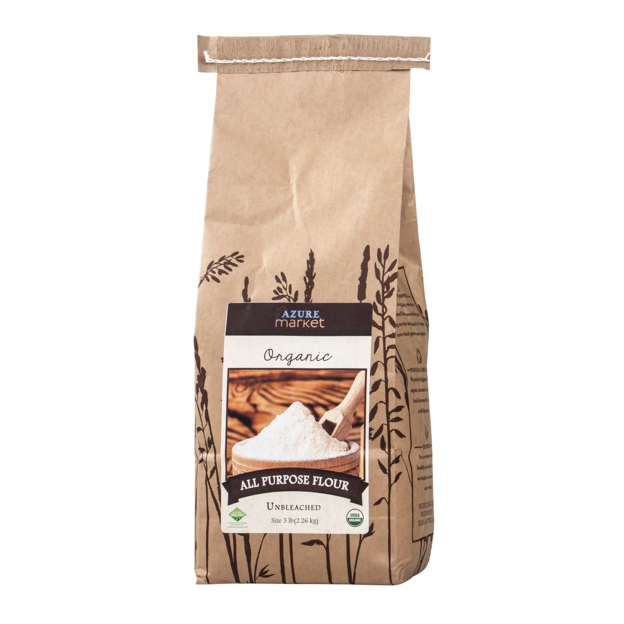 Flour, All Purpose White - 5lb bag, Azure Market