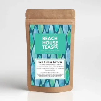 Loose Leaf Tea, Sea Glass Green