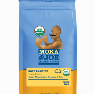 Moka Joe Coffee - Dark, Sumatra, Whole Bean- 12oz
