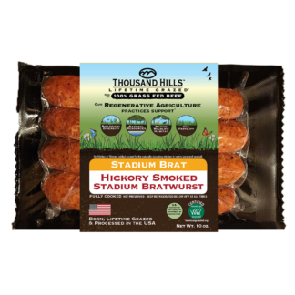 Sausage Links, Stadium Bratwurst - Grass-Fed Beef