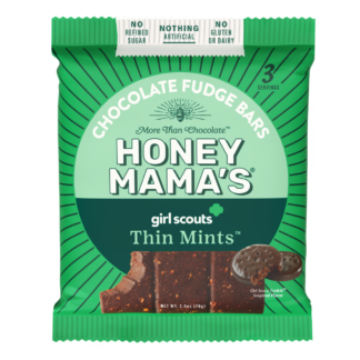 Honey Mama's Thin Mints Chocolate Fudge Bars