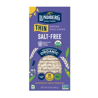 Rice Cakes, Thin Stackers - Salt-free- Lundberg